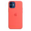 Apple IPhone 12 Mini MagSafe Silicone Case Pink Citrus wholesale