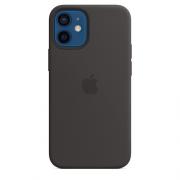Wholesale Apple IPhone 12 Mini MagSafe Silicone Case Black