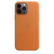 Wholesale Apple IPhone 13 Pro Max MagSafe Leather Case Golden Brown