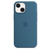 Apple IPhone 13 Mini MagSafe Silicone Case Blue Jay wholesale electronics