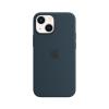 Apple IPhone 13 Mini MagSafe Silicone Case Abyss Blue