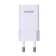 Wholesale Garbot Grab&Go Single USB Wall Charger With EU Type C Plug White