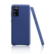 Wholesale Garbot Samsung G981 S20 Blue Corium Nappa Leather Smartphone Case