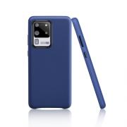 Wholesale Garbot Samsung G988 S20 Ultra Blue Corium Nappa Leather Smartphone Case