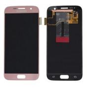 Wholesale Samsung G930 S7 Mobile LCD Display Rose Gold (Pink)