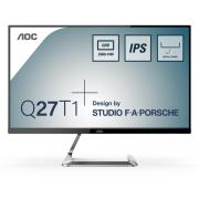 Wholesale AOC Q27T1 Computer Monitor 68.6 Cm (27") 2560 X 1440 Pixels Quad HD LED Silver