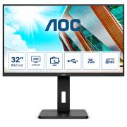 Wholesale AOC U32P2CA Computer Monitor 80 Cm (31.5") 3840 X 2160 Pixels 4K Ultra HD LED Black