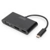 Digitus USB-Cµ 3in1 Triple Monitor Adapter