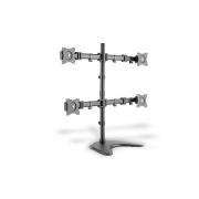 Wholesale Quad Monitor Stand/clamp Mount. Black 90µ Swivel.4