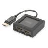 4K DisplayPort To HDMI Splitter 1x DP In. 2x HDMI 