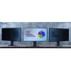 KAPSOLO 2-Way Adhesive Privacy HP E233 Monitor 23" 23" 3H