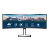 Philips 498P9/00 Computer Monitor 124.5 Cm (49") 5120 X 1440 Pixels LCD Black