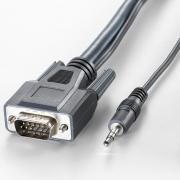 Wholesale ROLINE Combi Cable VGA+Audio. M/M. Grey. 20m