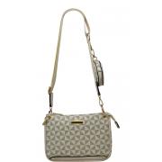 Wholesale Repeat Pattern Crossbody With Coin Purse