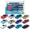 Eastsun 12 Pcs Die Cast Mini Metal Toy Cars Free Wheel Cars wholesale toy cars