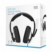 Wholesale Epos GSP301 Wired Over Ear Gaming Headset In White With Noise Cancelling Microphone