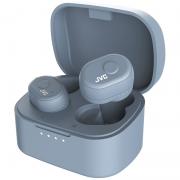 Wholesale JVC HAA10THU True Wireless Bluetooth Earbuds With Charging Case - Grey
