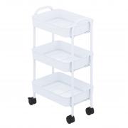 Wholesale Mabel Home Storage Cart 3 Tier With Wheels And Handle, Metal