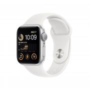 Wholesale Apple SE 2022 GPS 40mm Silver Aluminium Case With White Sport Band Watches