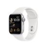 Apple SE 2022 GPS 40mm Silver Aluminium Case with White Sport Band Watches