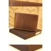 Handcrafted Single Cash Pocket Genuine Leather Wallet wholesale purses