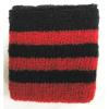 Red And Blacks Sweat Bands