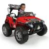 Injusa Monster 24V Electric Ride On Jeep In Red