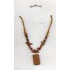 Brown Stone Necklaces 1