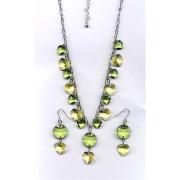 Wholesale Green Necklaces And Earring Sets