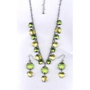 Wholesale Green Necklaces And Earring Sets
