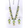 Green Necklaces And Earring Sets