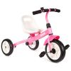 Boppi Kids Trike With Ride-On Pedal 3-Wheeled Tricycles  Pink