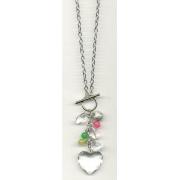 Wholesale Heart Cluster Necklaces