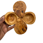 Wholesale Olive Wood Salt And Pepper Cellar