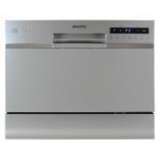 Wholesale ElectriQ 6 Place Settings Freestanding Table Top Dishwasher - Silver
