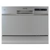 ElectriQ 6 Place Settings Freestanding Table Top Dishwasher - Silver