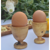 Olive Wooden Egg Holder