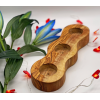 Olive Wood Candle Holder