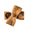 Olive Wood Salt And Pepper Cellar giftware wholesale