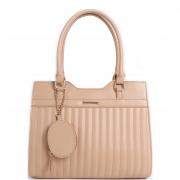 Wholesale Striped Patterned Handbag With Chain Coin Purse