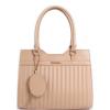 Striped Patterned Handbag With Chain Coin Purse wholesale outdoors