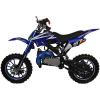 Zipper 50cc Petrol Mini Kids Dirt Motorbike - Blue wholesale games