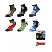 Wholesale Avengers Boys Sneaker Socks