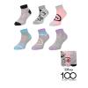 Disney Girls Sneaker Socks