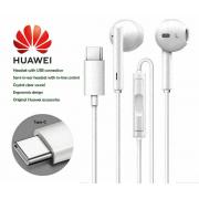 Wholesale Huawei Type C Earphones White In Bulk Pack