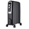 ElectriQ Portable 8 Fin Oil Filled Radiator - Black wholesale heaters