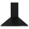 ElectriQ 60cm Traditional Chimney Cooker Hood - Black