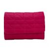 Short Folding Purse With Stitched Grids  wholesale handbags