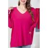 Fine Knit Viscose Jumper