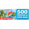 Rysons 500 Food & Freezer Bags Roll